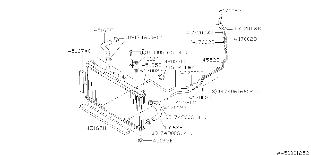 Diagram ENGINE COOLING for your 2019 Subaru Crosstrek   