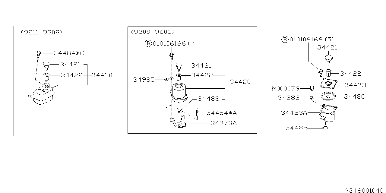 Diagram POWER STEERING SYSTEM for your 2002 Subaru Impreza   