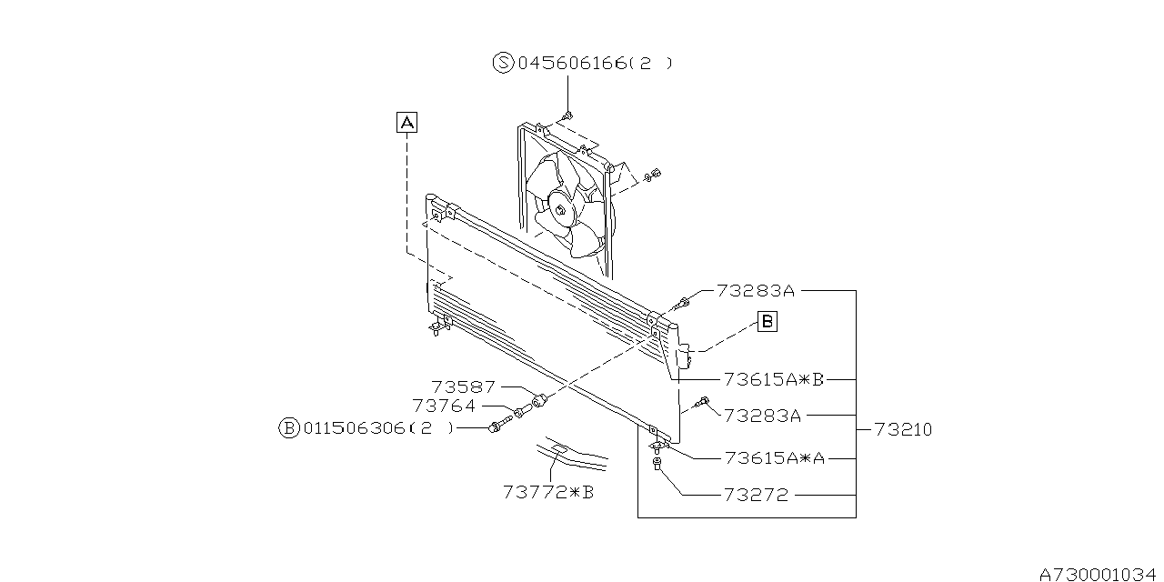 Diagram AIR CONDITIONER SYSTEM for your 2024 Subaru WRX   