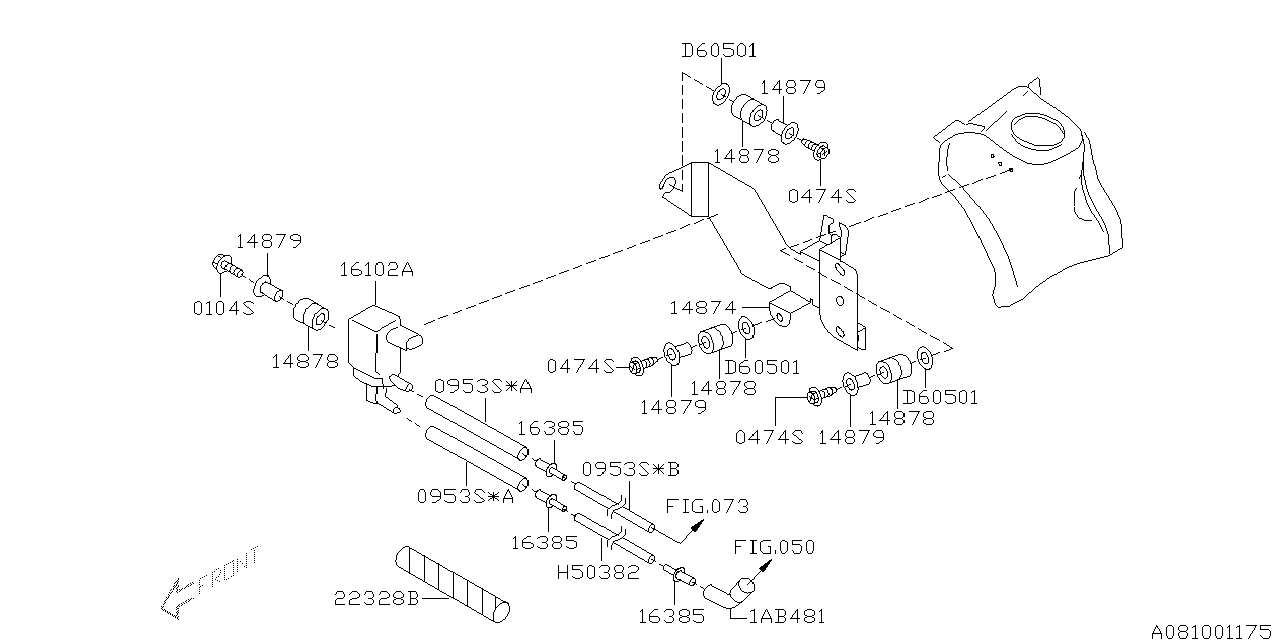 Diagram EMISSION CONTROL (EGR) for your 2020 Subaru Impreza  PREMIUM w/EyeSight SEDAN 