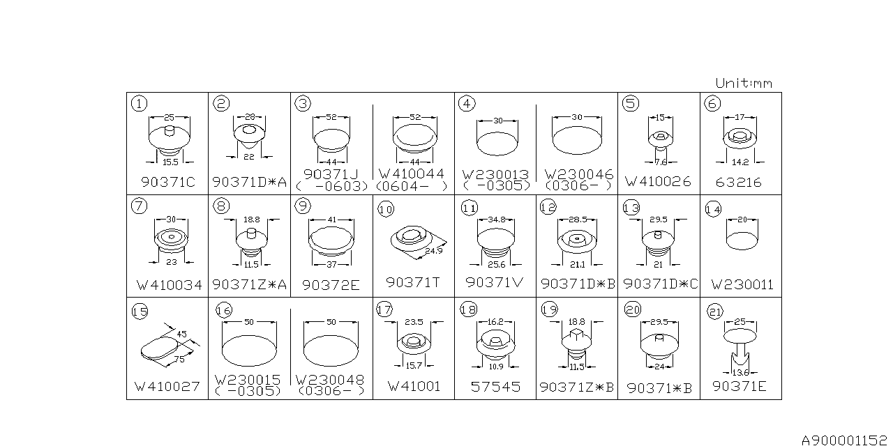 Diagram PLUG for your Subaru BRZ 2.0L 6MT 