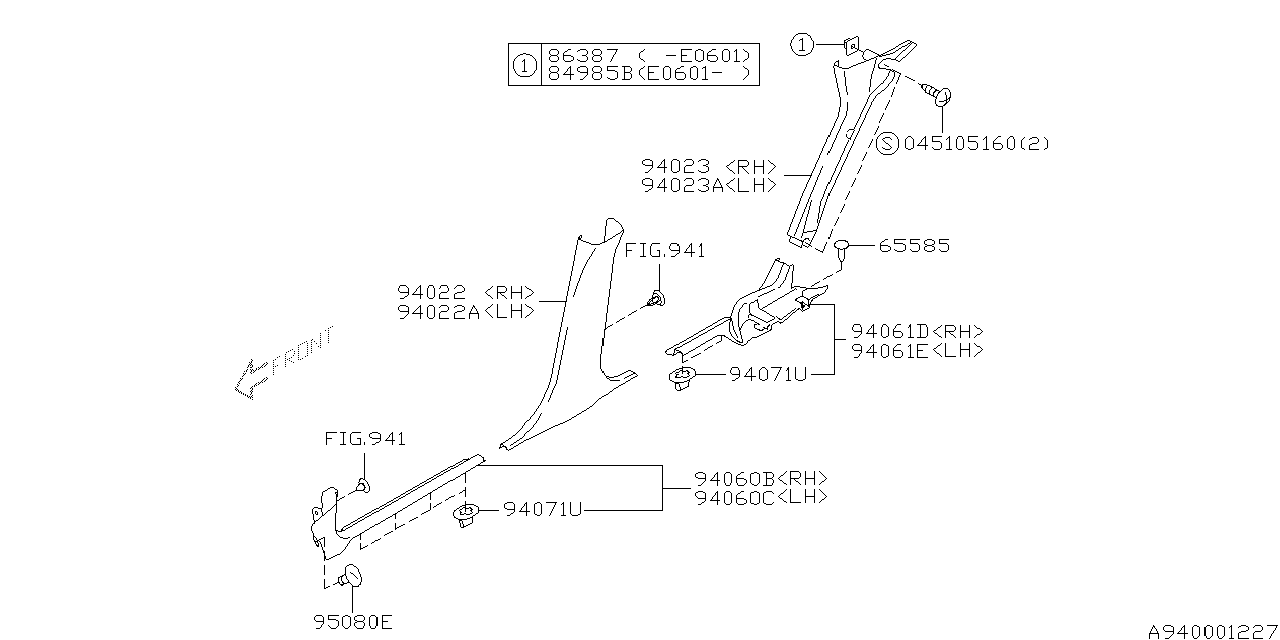 INNER TRIM Diagram