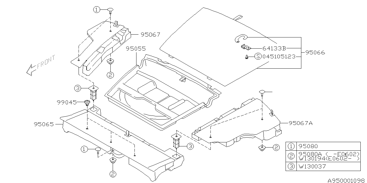 Diagram MAT for your 2025 Subaru Solterra   