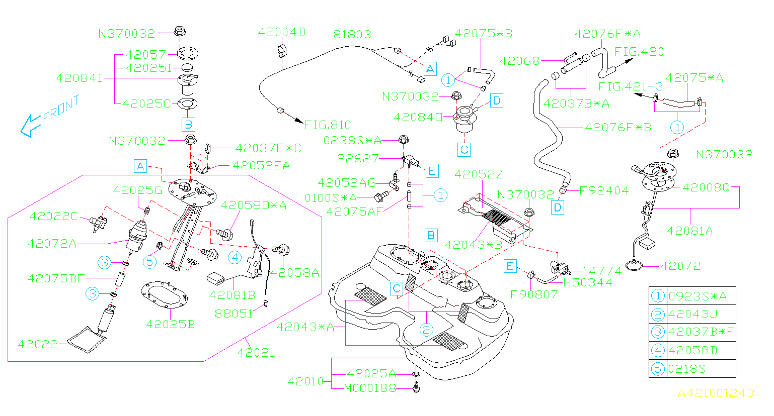 Subaru 42022 ae030