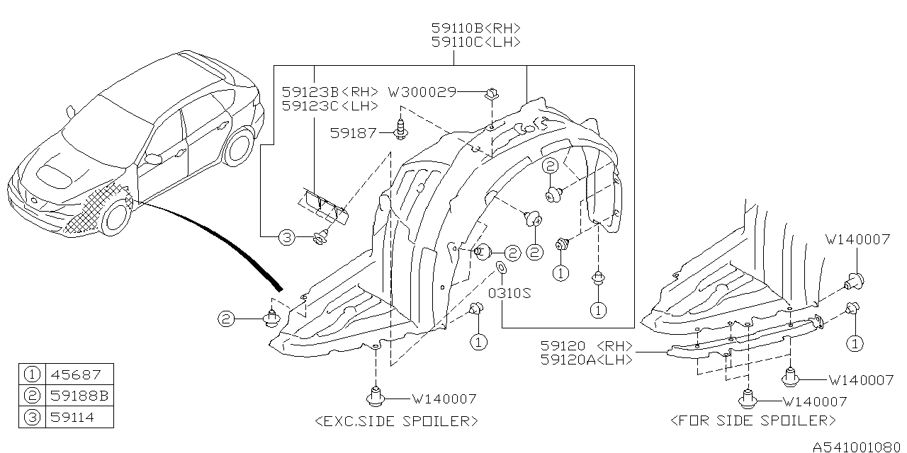 MUDGUARD Diagram