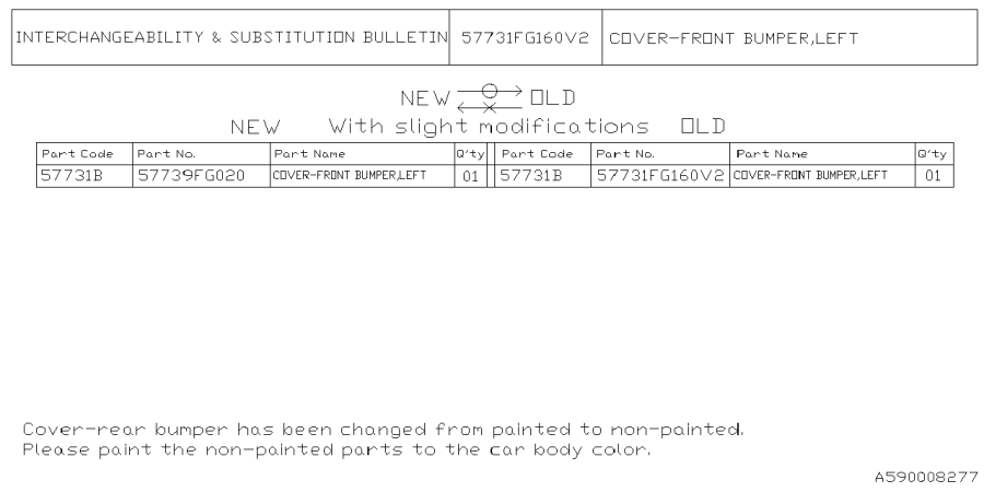 Diagram FRONT BUMPER for your 2016 Subaru Crosstrek 2.0L HYBRID CVT Premium 