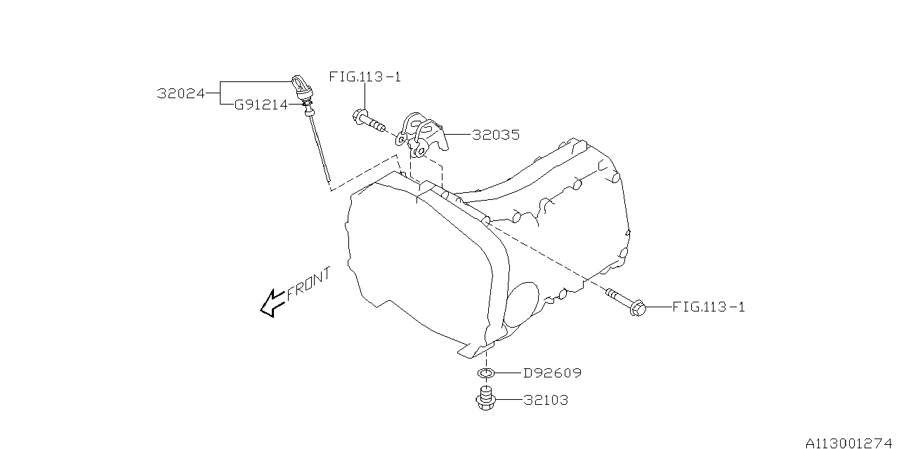 MT, TRANSMISSION CASE Diagram