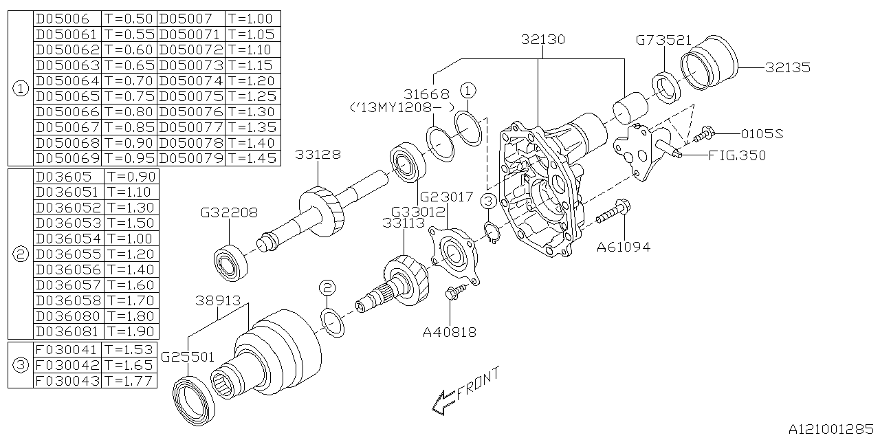 Diagram MT, TRANSFER & EXTENSION for your Volkswagen