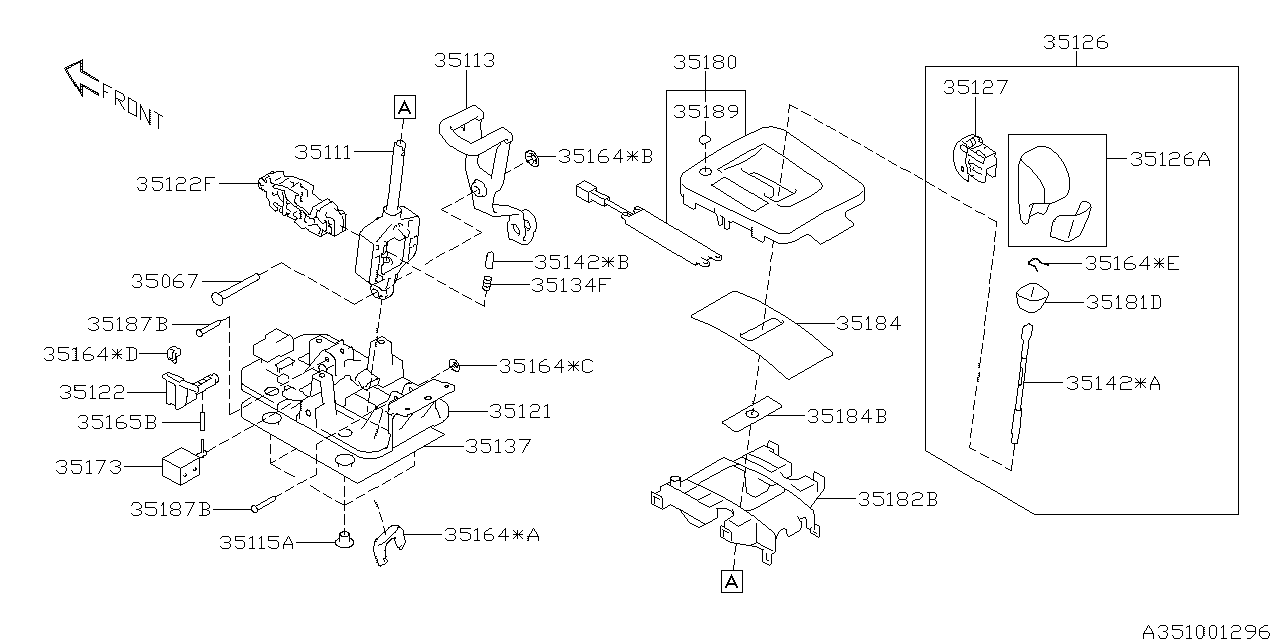 Diagram SELECTOR SYSTEM for your 2018 Subaru Impreza   