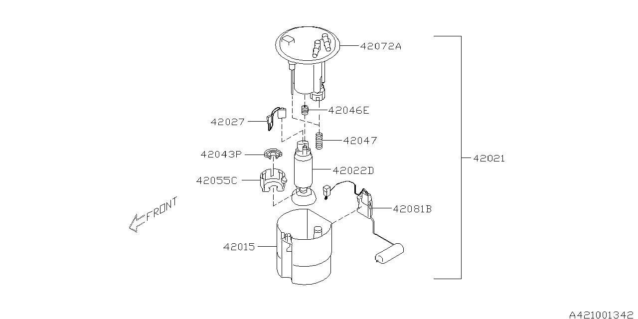 FUEL TANK Diagram