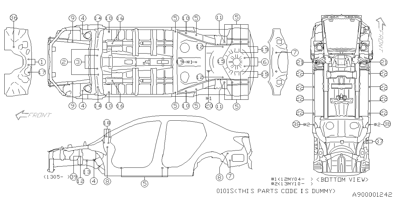 Diagram PLUG for your 2020 Subaru Impreza   