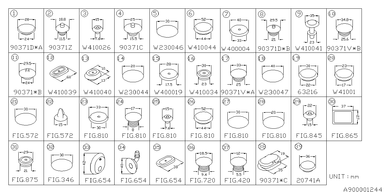 Diagram PLUG for your 2004 Subaru Impreza   