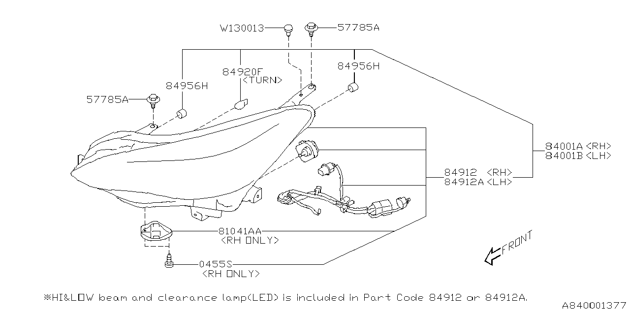 HEAD LAMP Diagram