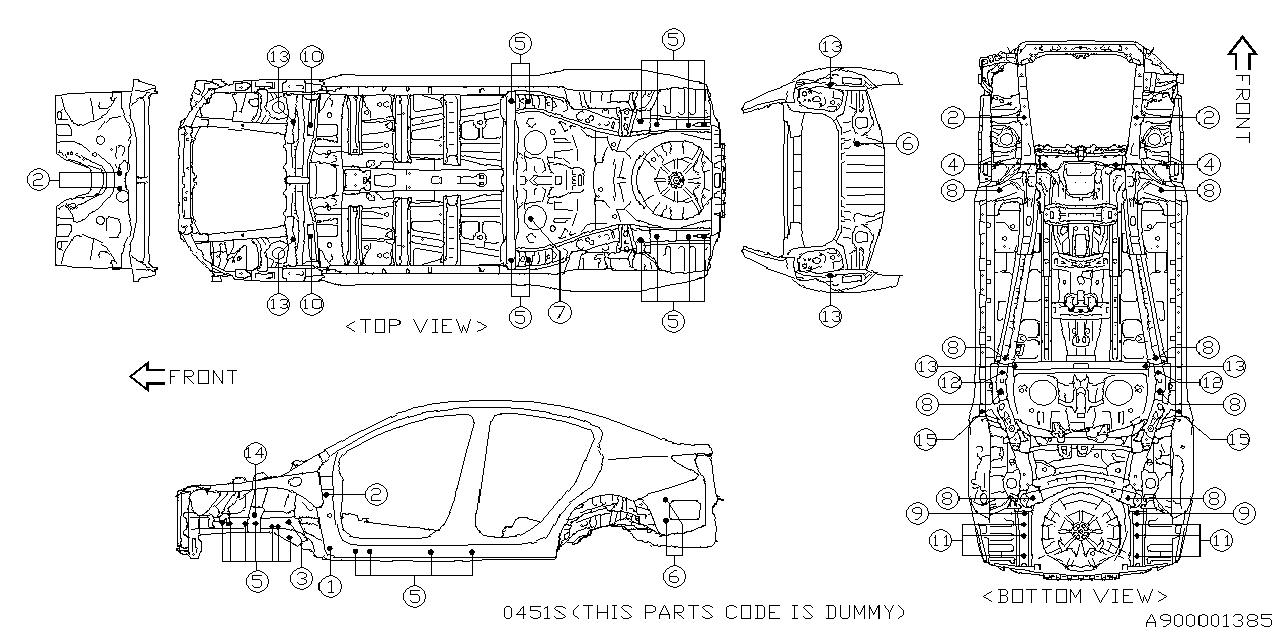 Diagram PLUG for your 2018 Subaru Impreza  Premium Sedan 