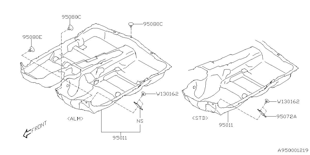 Diagram MAT for your Subaru Impreza  