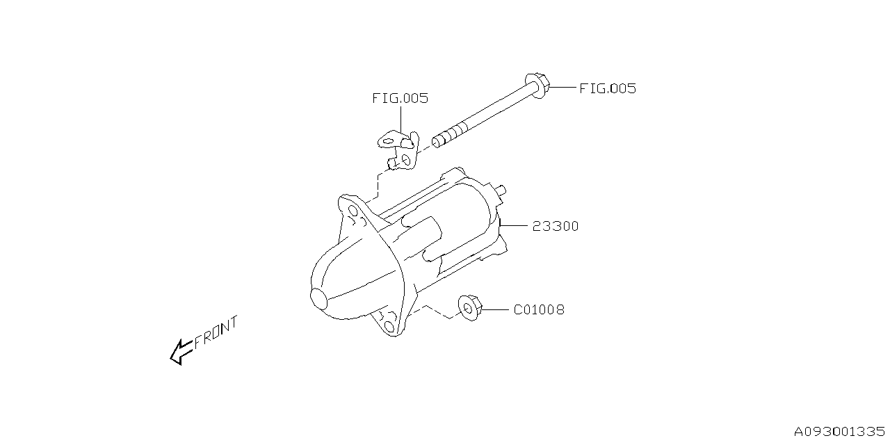 Full size assembly image of STARTER (1/1)