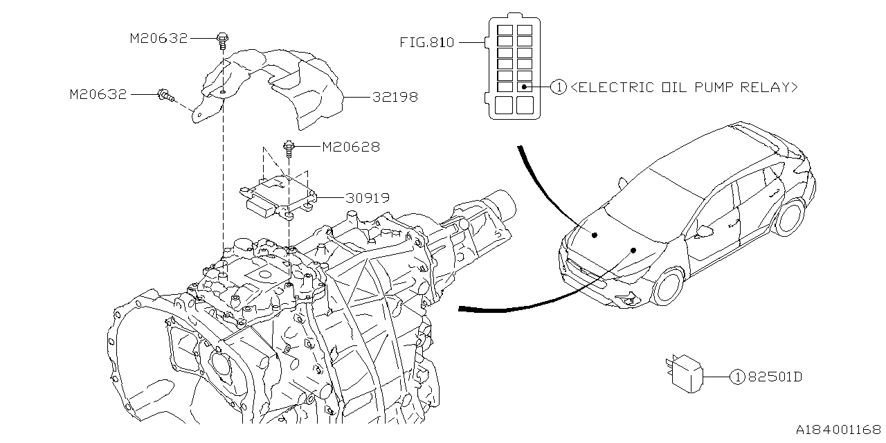 Diagram AT, CONTROL UNIT for your 2014 Subaru Impreza   