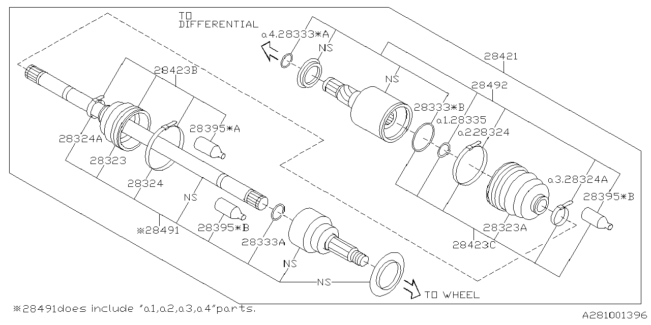 REAR AXLE Diagram