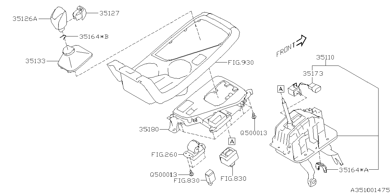 Diagram SELECTOR SYSTEM for your 2018 Subaru Impreza  Sedan 