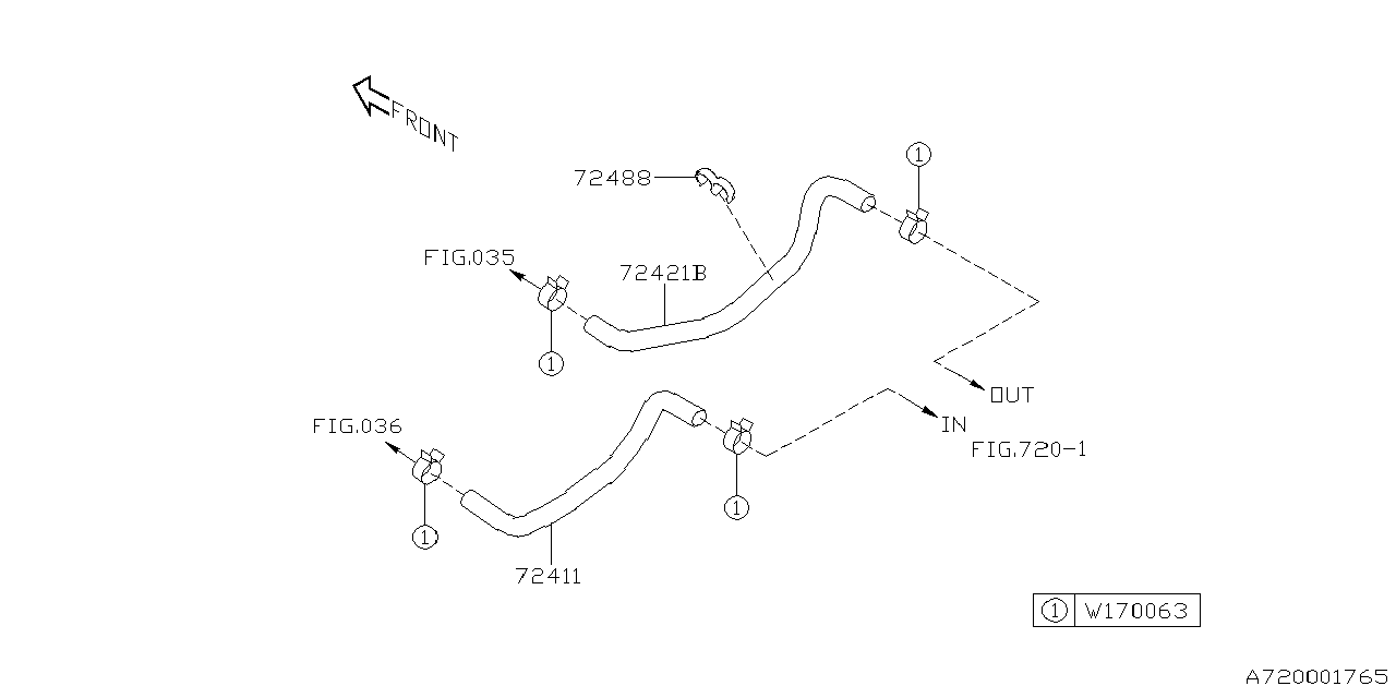 Full size assembly image of HEATER SYSTEM (1/1)