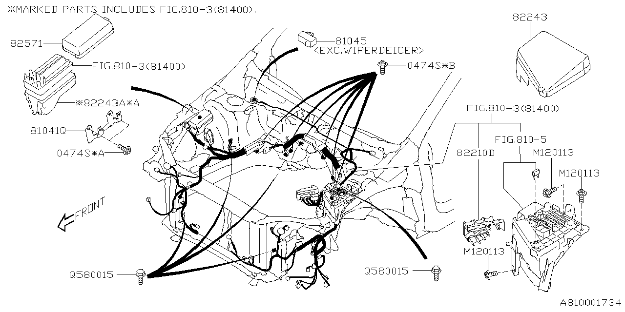 Diagram WIRING HARNESS (MAIN) for your 2016 Subaru BRZ   