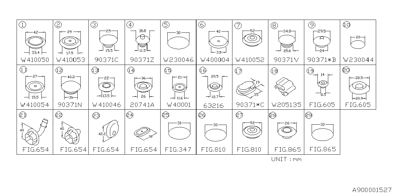 Diagram PLUG for your 2017 Subaru WRX   