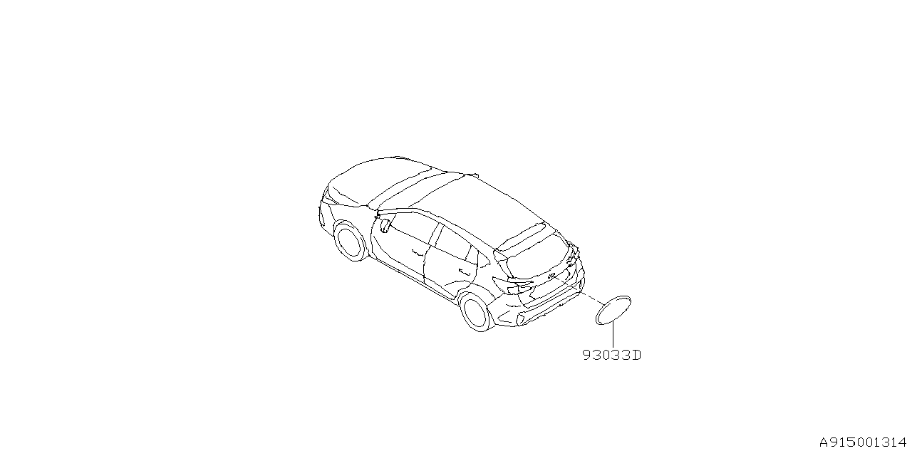 Diagram MOLDING for your 2024 Subaru Solterra   