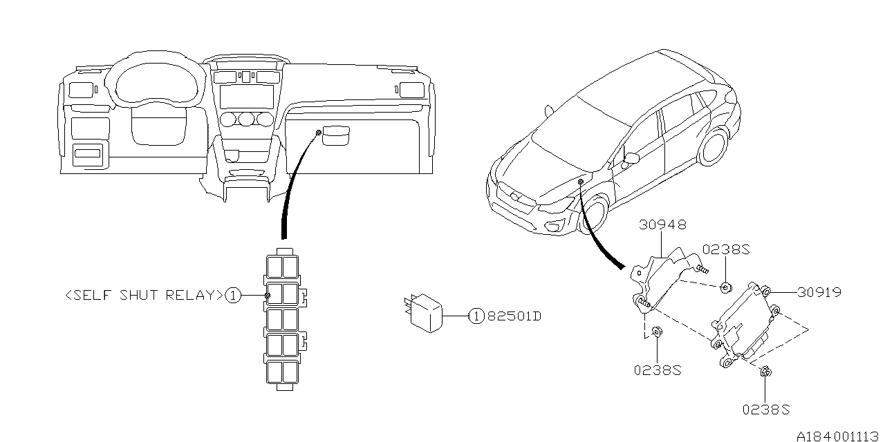 Diagram AT, CONTROL UNIT for your 2009 Subaru Impreza   