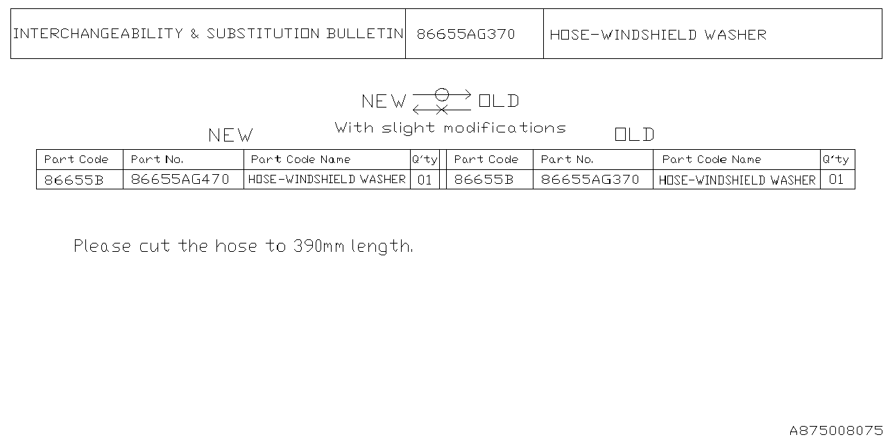 Diagram WINDSHIELD WASHER for your 2011 Subaru STI   