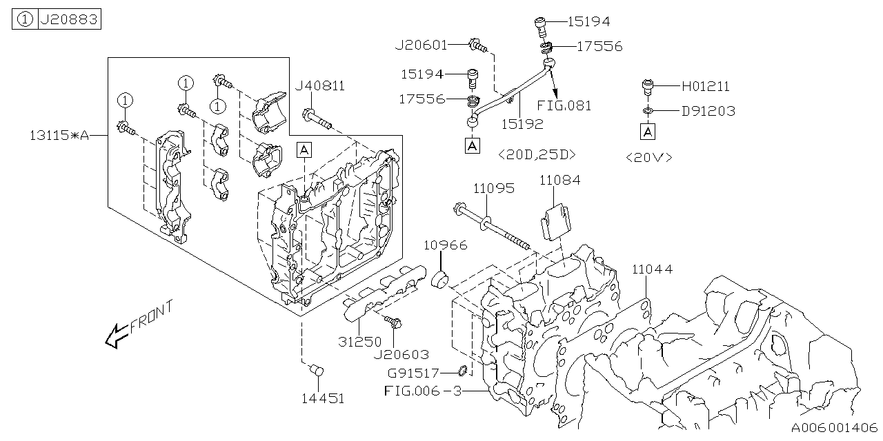 Diagram CYLINDER HEAD for your 1995 Subaru Impreza 1.8L AT 2WD Limited COUPE 