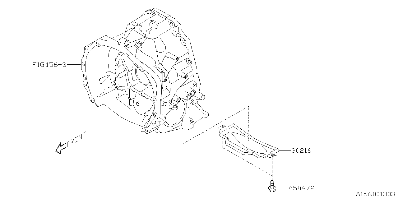 AT, TORQUE CONVERTER & CONVERTER CASE Diagram