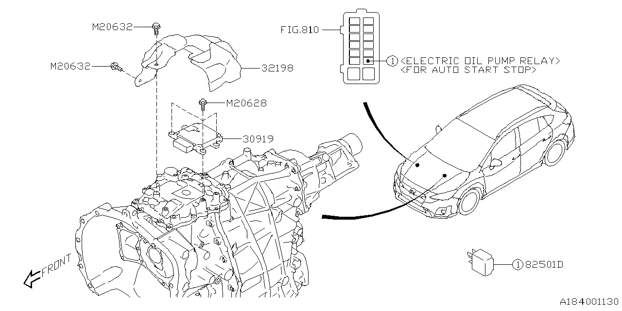 Diagram AT, CONTROL UNIT for your 2004 Subaru Impreza   