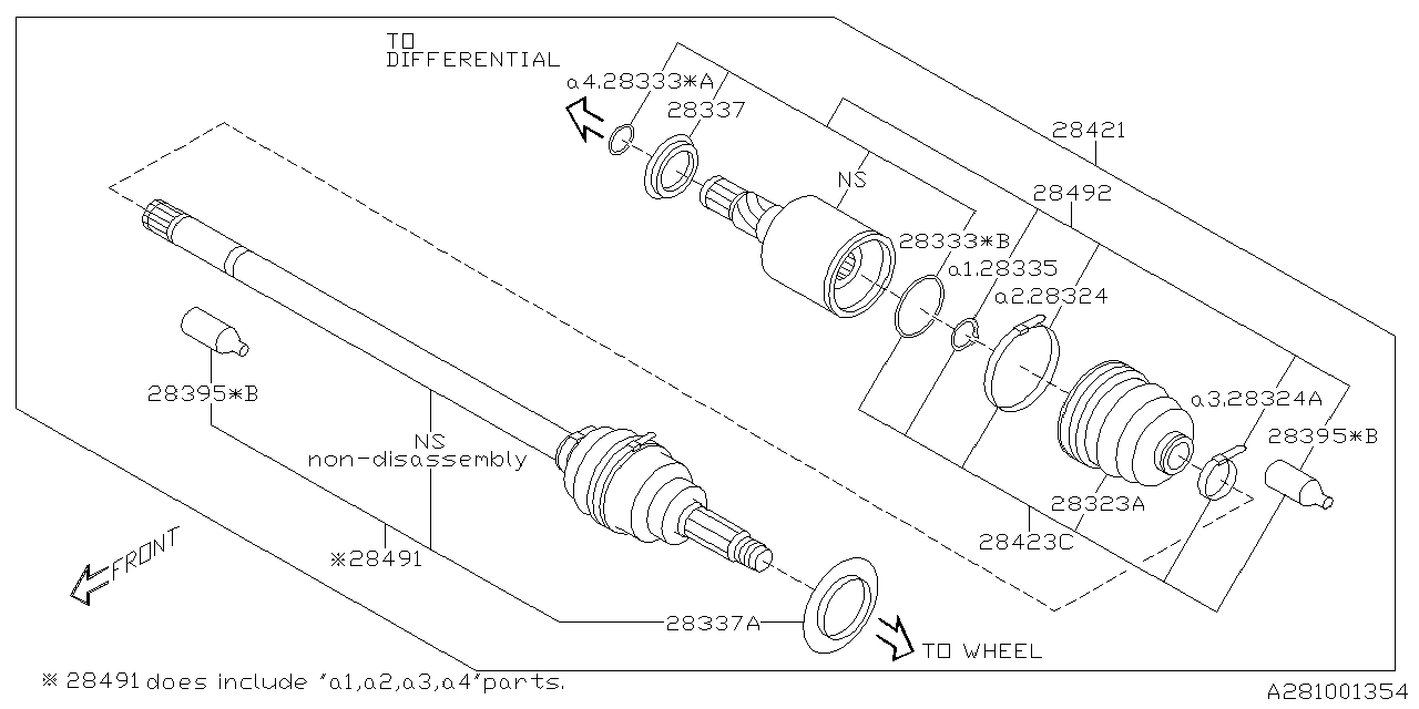 REAR AXLE Diagram