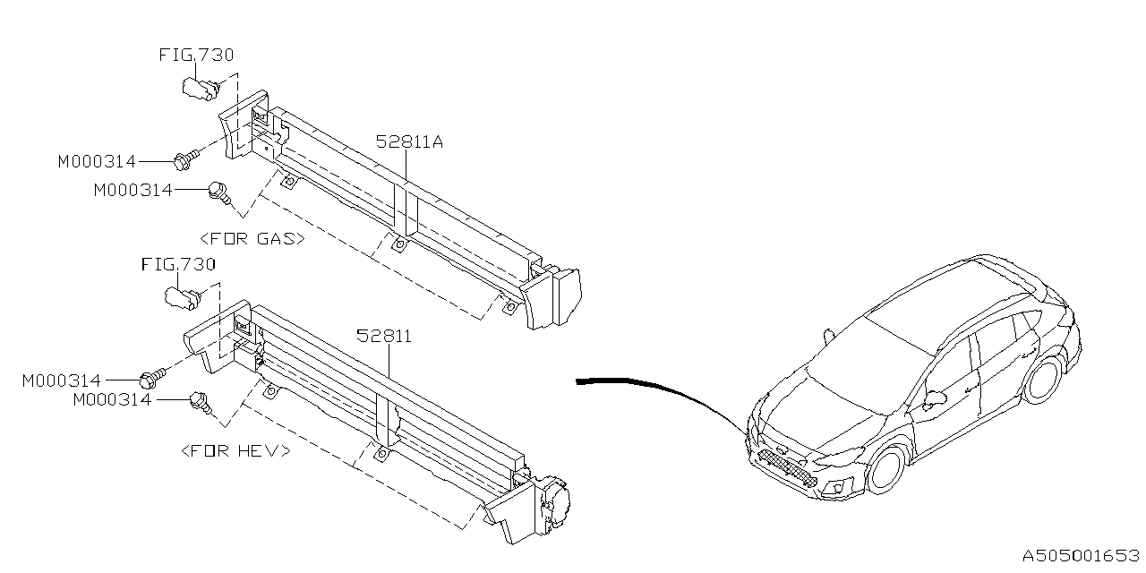 Diagram BODY PANEL for your 1999 Subaru Forester   