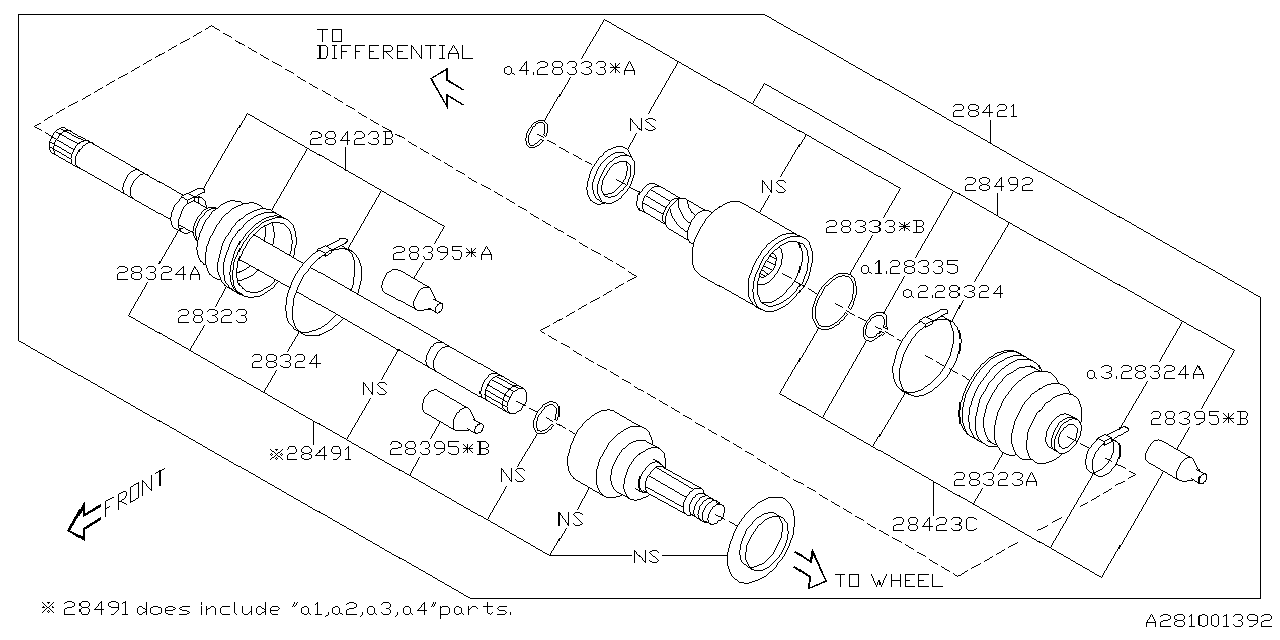 REAR AXLE Diagram