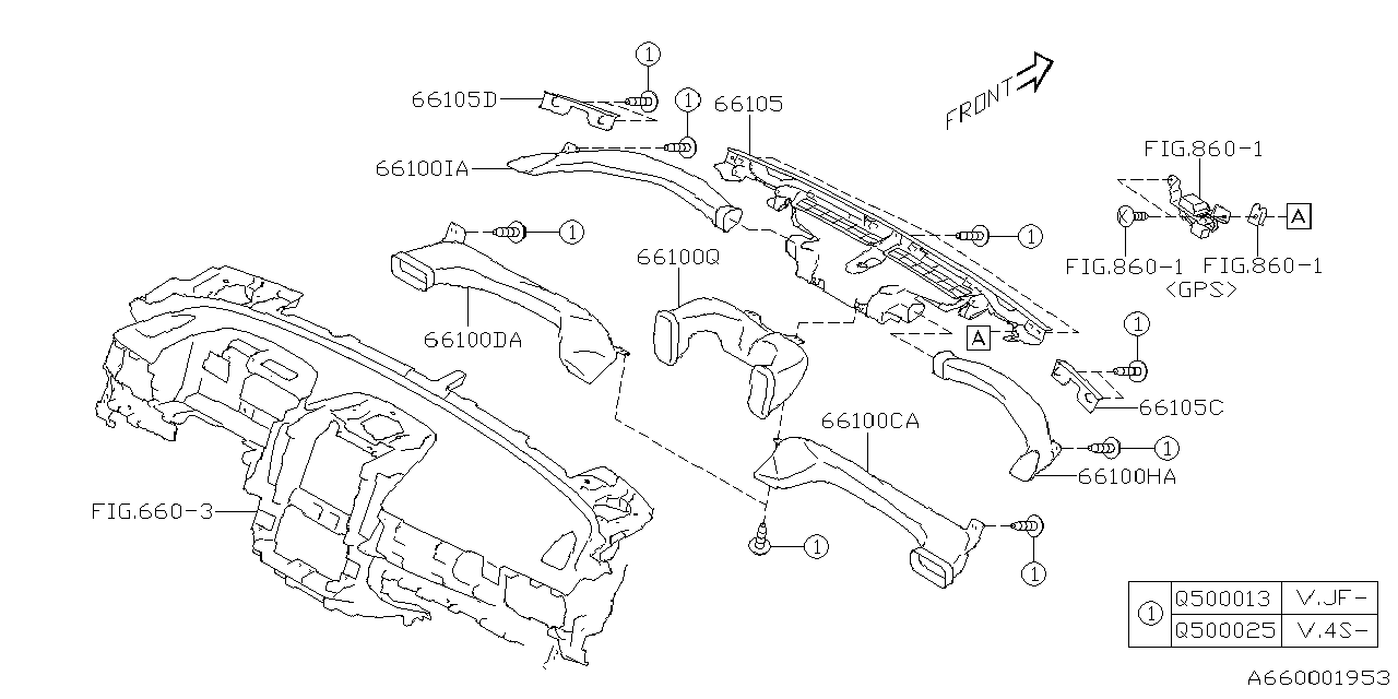 Full size assembly image of INSTRUMENT PANEL (1/1)