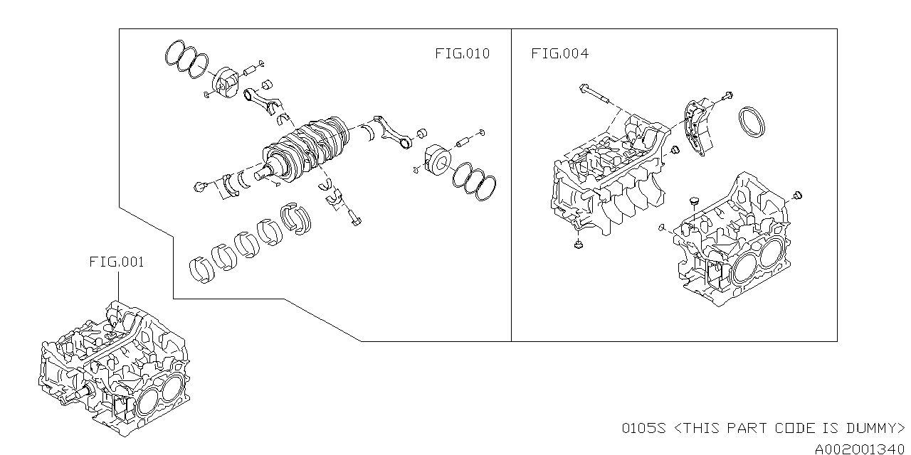 Full size assembly image of ENGINE GASKET & SEAL KIT (1/1)