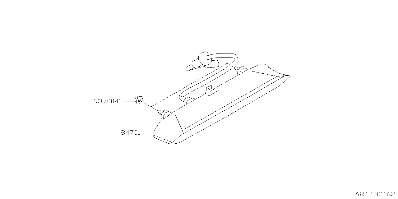 Diagram LAMP (HIGH MOUNT STOP LAMP) for your Subaru