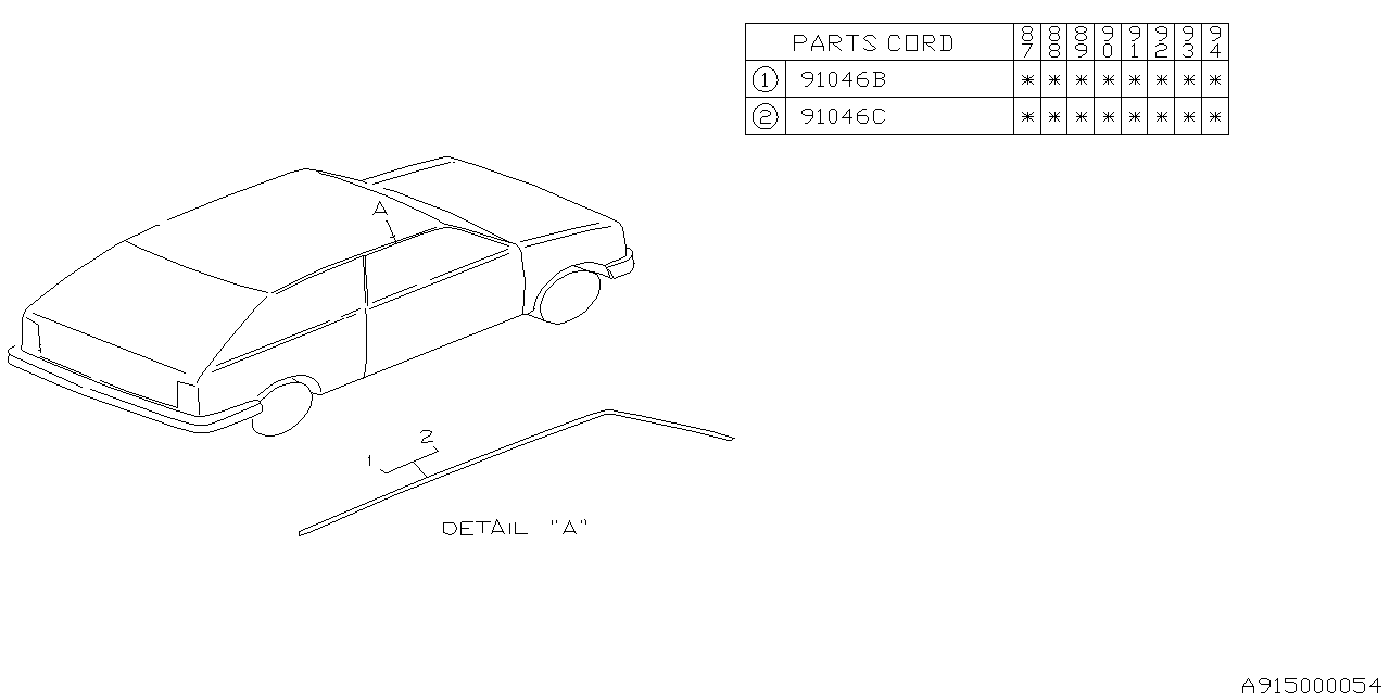 Full size assembly image of MOLDING (1/1)