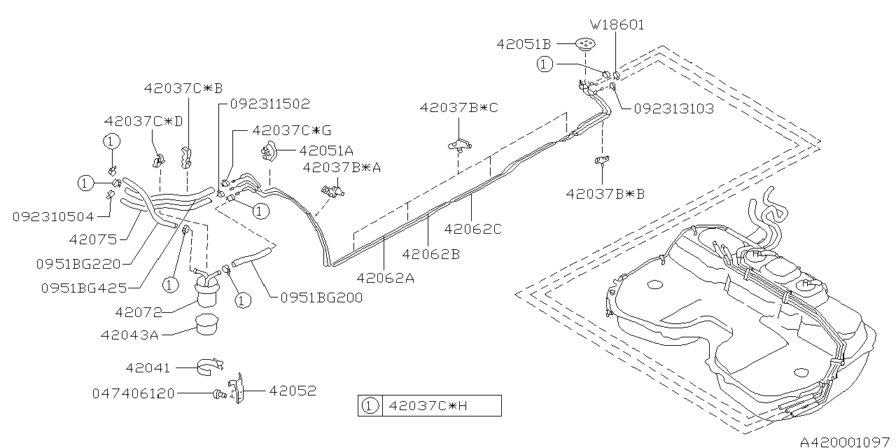 FUEL PIPING Diagram