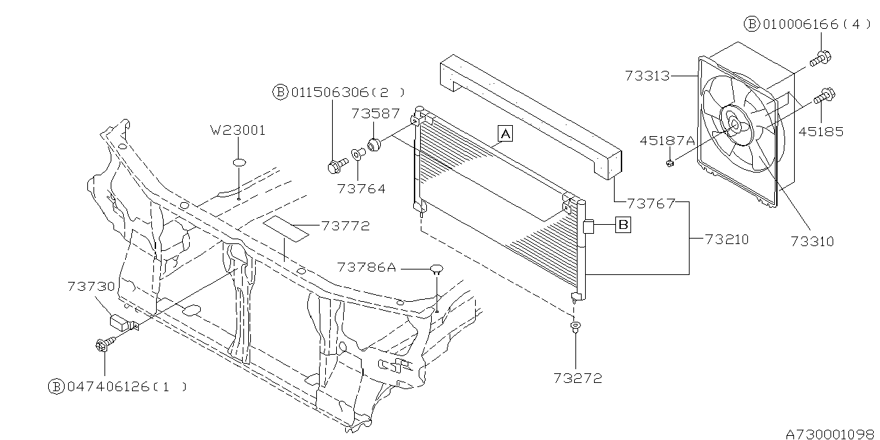 Diagram AIR CONDITIONER SYSTEM for your 2007 Subaru Legacy 2.5L 4AT Sedan 