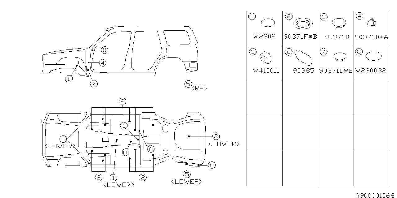 Full size assembly image of PLUG (1/1)