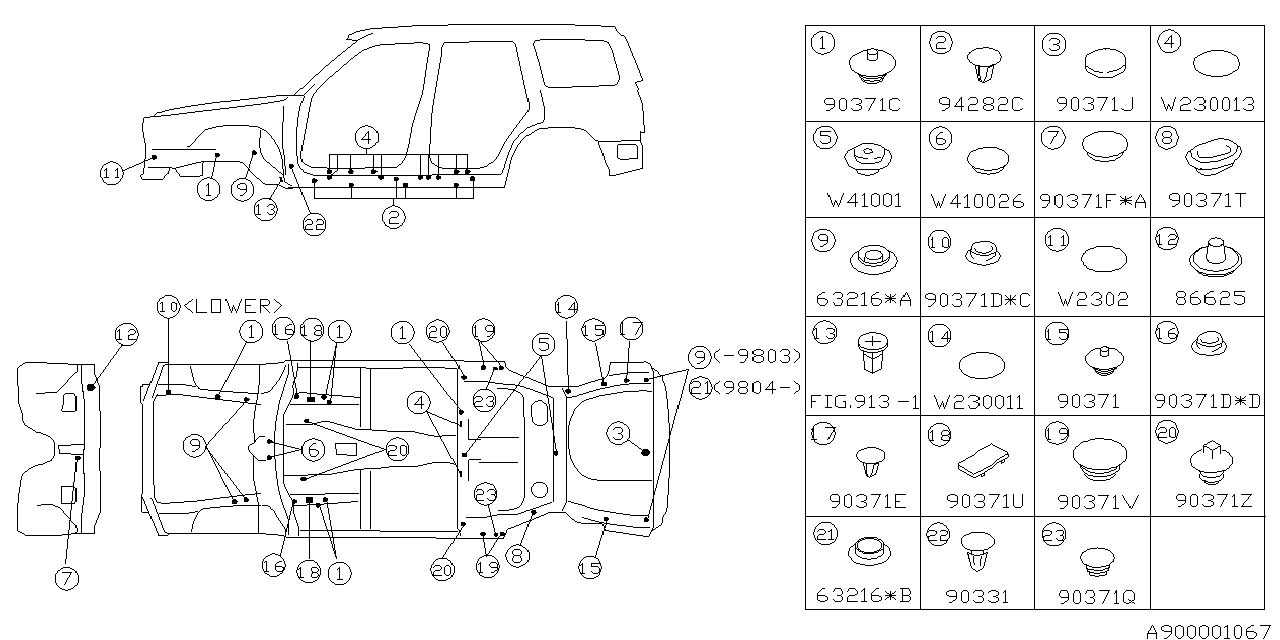 Diagram PLUG for your Subaru BRZ 2.0L 6MT 