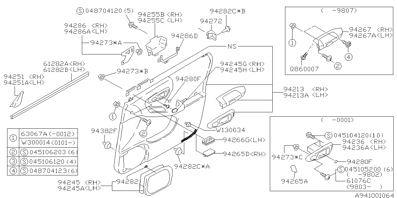 DOOR TRIM Diagram