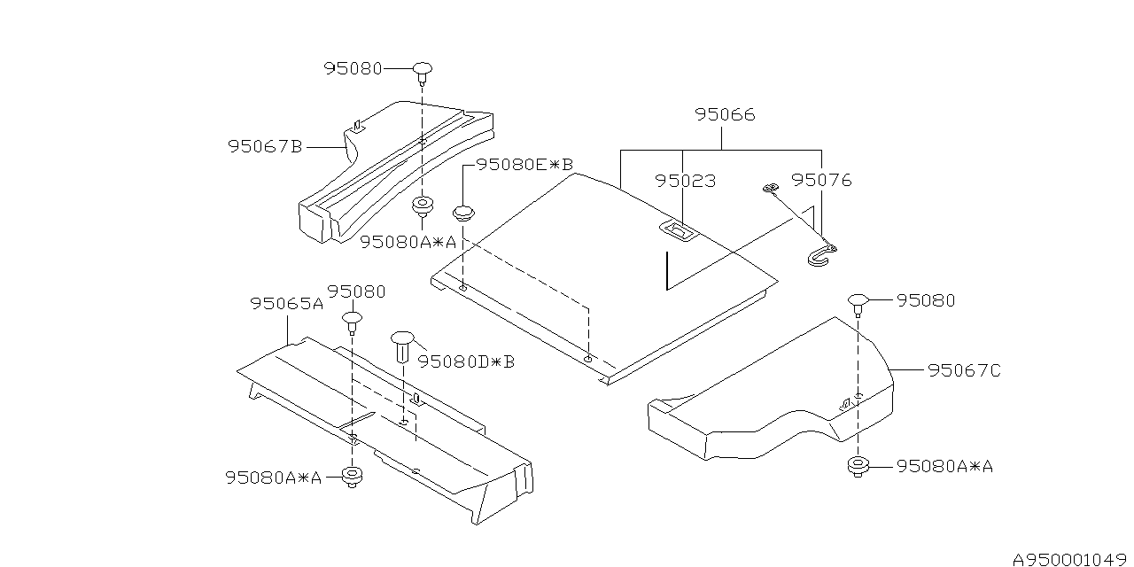 Diagram MAT for your Subaru Impreza  PREMIUM w/EyeSight SEDAN