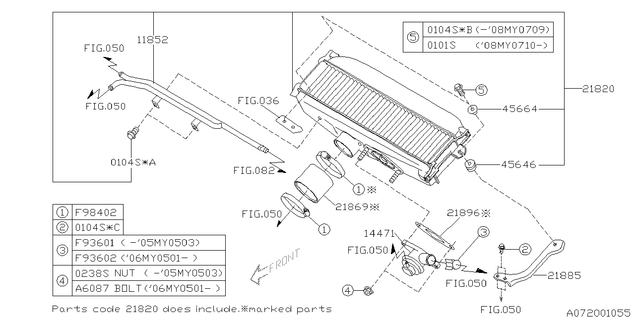 Diagram INTER COOLER for your 2012 Subaru Impreza   