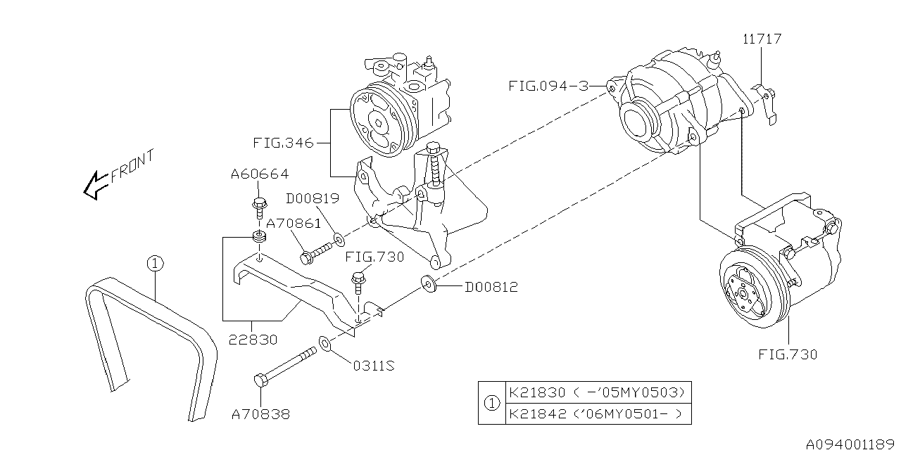 Diagram ALTERNATOR for your 2014 Subaru Impreza 2.0L 5MT Sport Wagon 