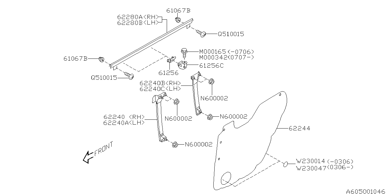 FRONT DOOR PANEL & REAR(SLIDE)DOOR PANEL Diagram