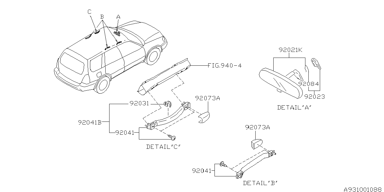 ROOM INNER PARTS Diagram