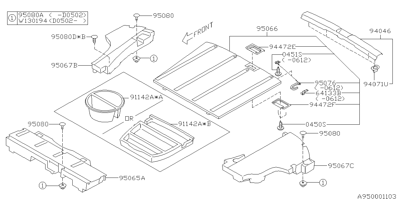 Diagram MAT for your 2019 Subaru Forester   